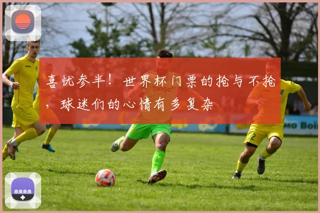 喜忧参半!世界杯门票的抢与不抢,球迷们的心情有多复杂